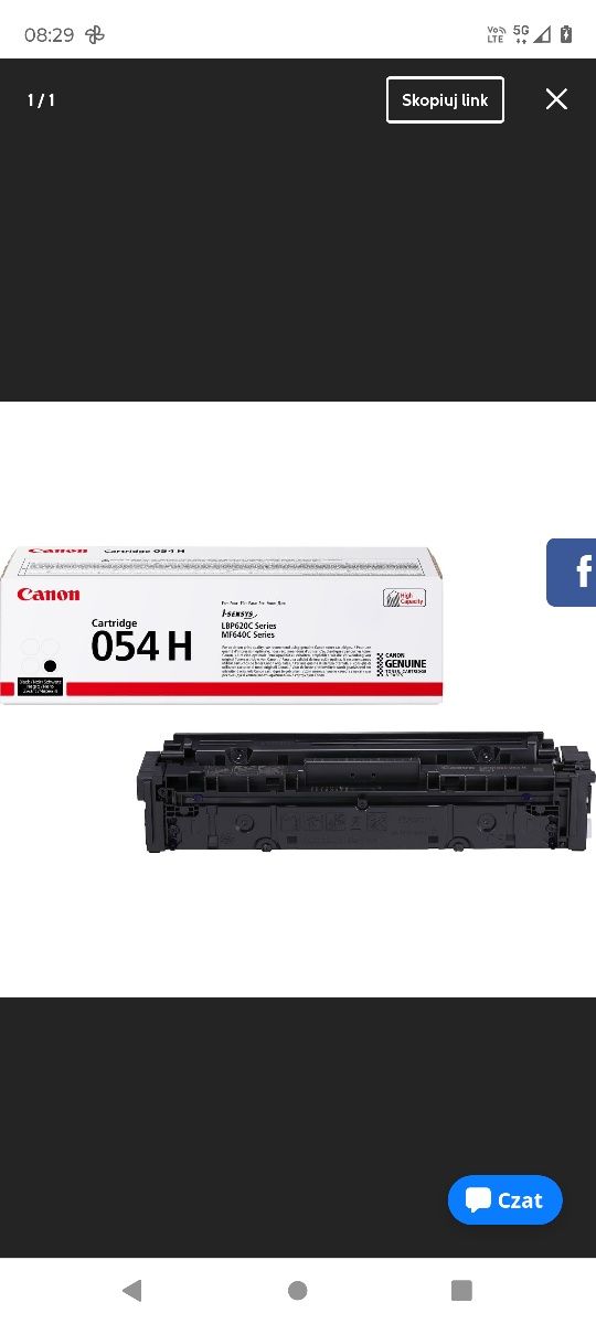 Toner CRG054H nowy