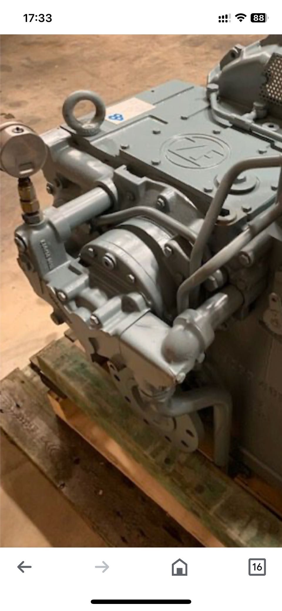 Skrzynia przekładniowa ZF BW 161 marine Gearbox,Getriebe