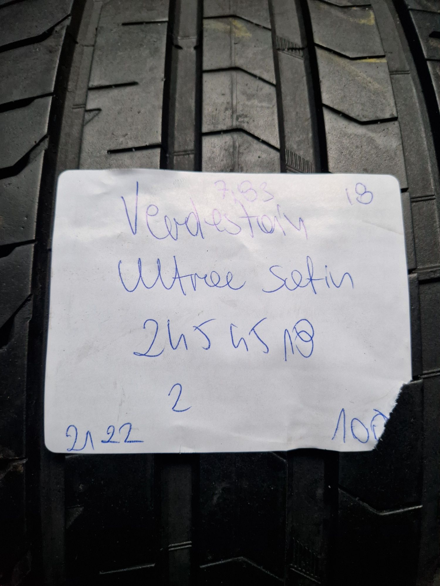 245/45/18 245/45R18 Verdestain 2022 lato***