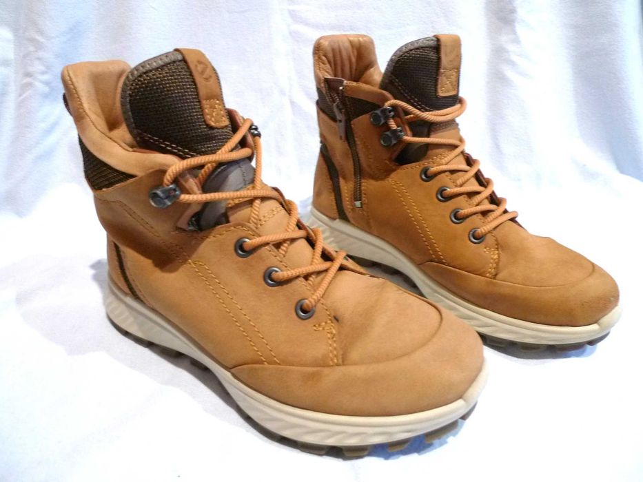 ECCO Gore-TEX r.33 Kozaczki skórzane śniegowce ocieplane ROZPAROWANE
