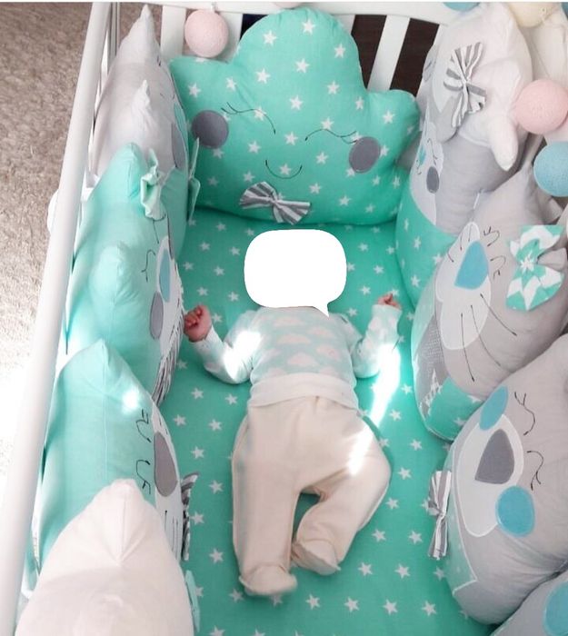Бортики в ліжечко