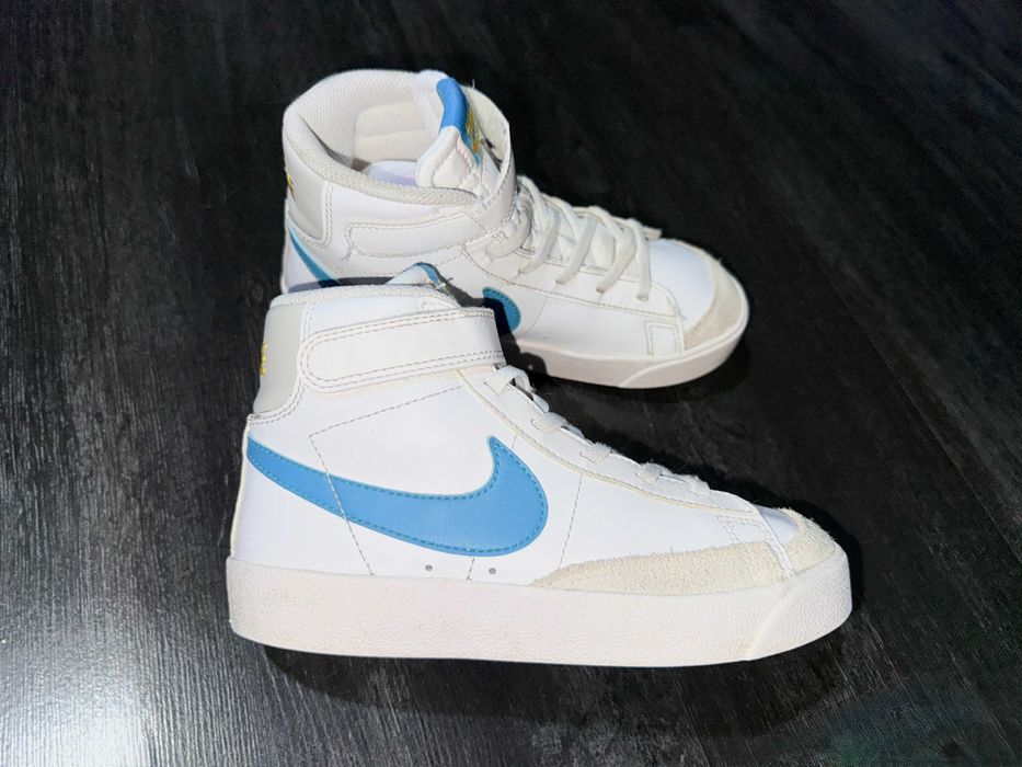 Шкіряні кеди nike blazer mid '77, оригінал, р-р 32, уст 21 см