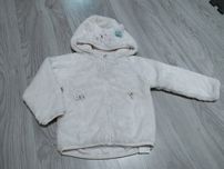 Bluza pluszowa biała 86/92 Cool Club