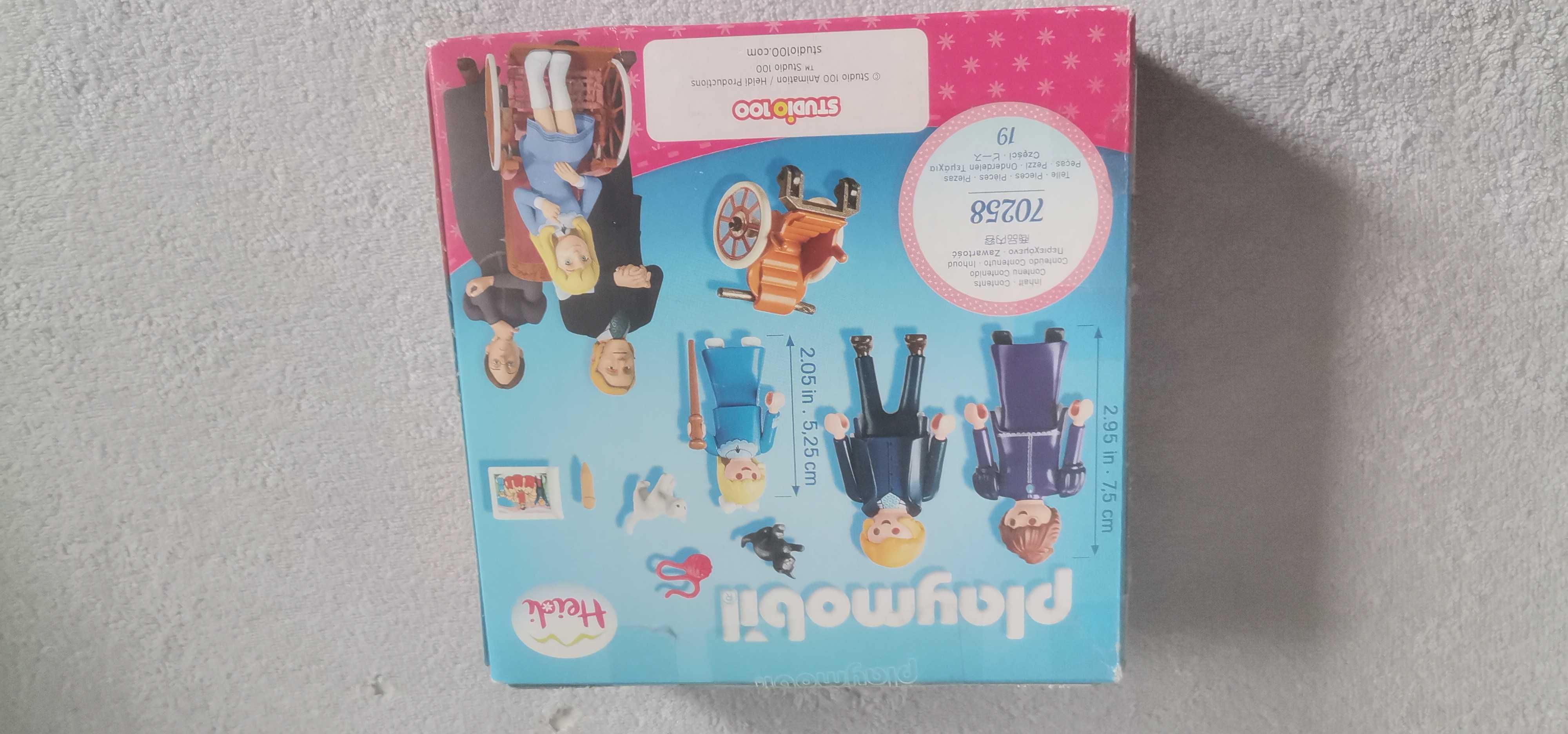 Dzień Dziecka PLAYMOBIL 70258 HAIDI Klara z tatą i panną Rottenmeier