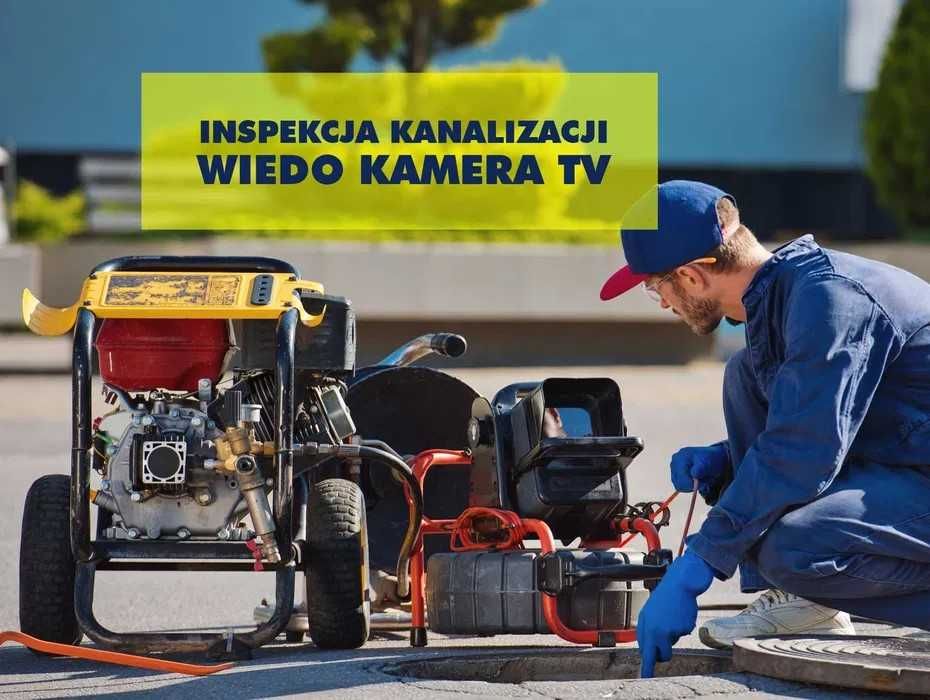 Wuko Sosnowiec Przepychanie Udrażnianie Kanalizacji Rur Inspekcja