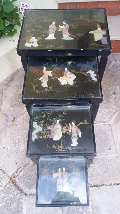 Conjunto mesas decorativas