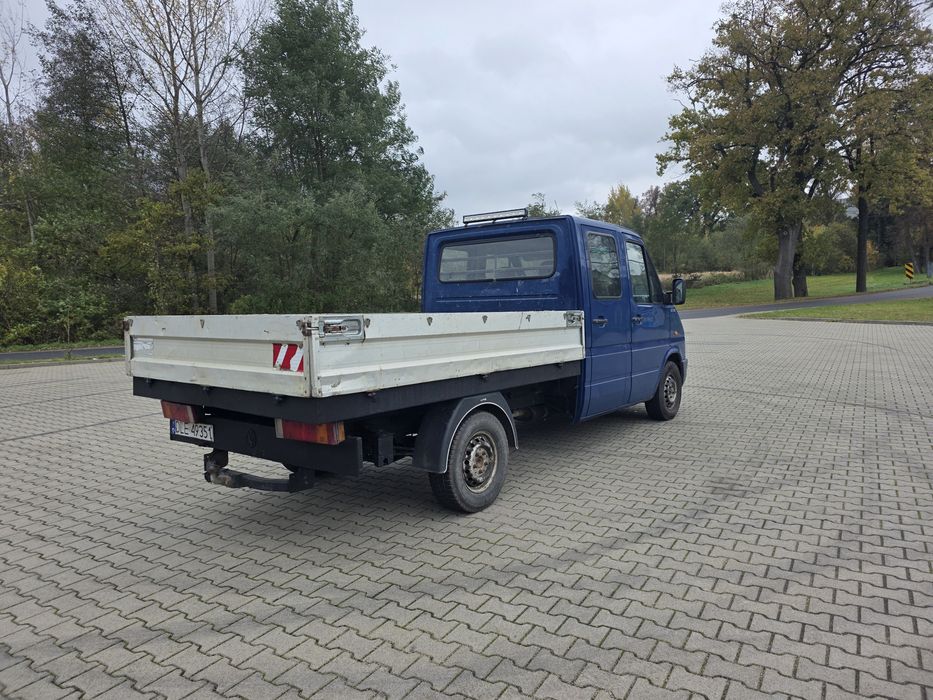 Volkswagen LT 35 doka,brygadówka,skrzynia,długie opłaty