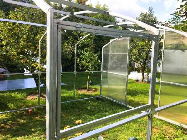 Szklarnia domek z poliwęglanu 6mm profil-40x20: 3x4 3x6 3x8 3x10 3x12