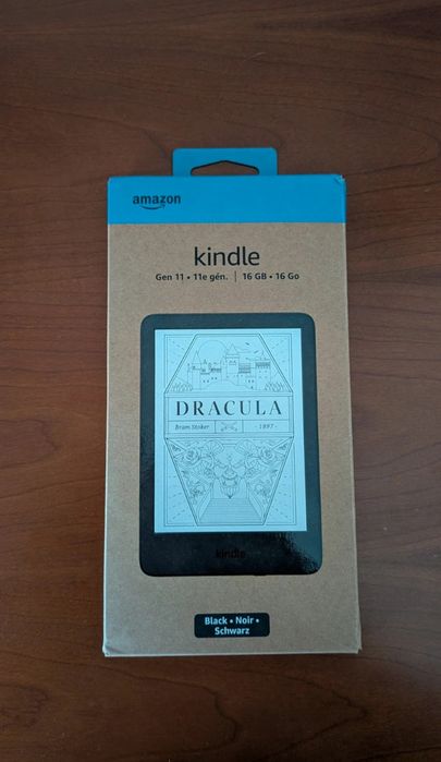 Kindle Geração 11, 16GB, Wifi, Preto - Caixa SELADA
