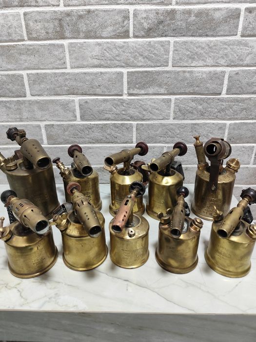 Вінтажна, колекційні  паяльні лампи.