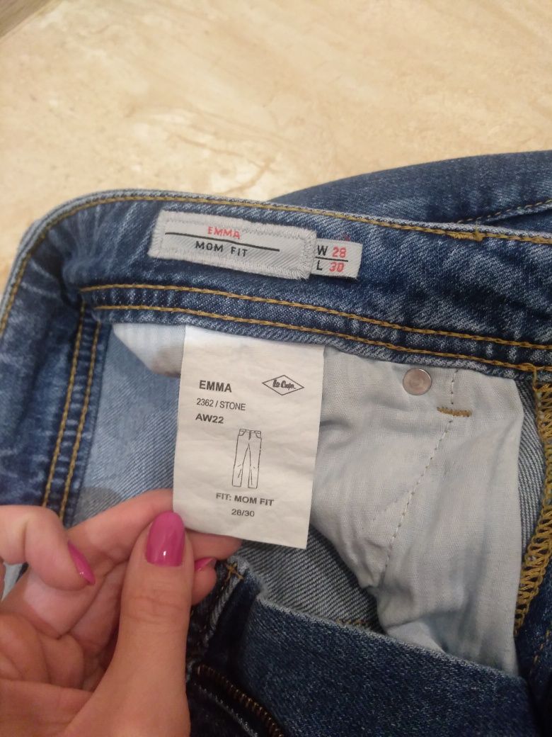 Spodnie jeansowe Lee Cooper Mom Fit Emma r.28/30