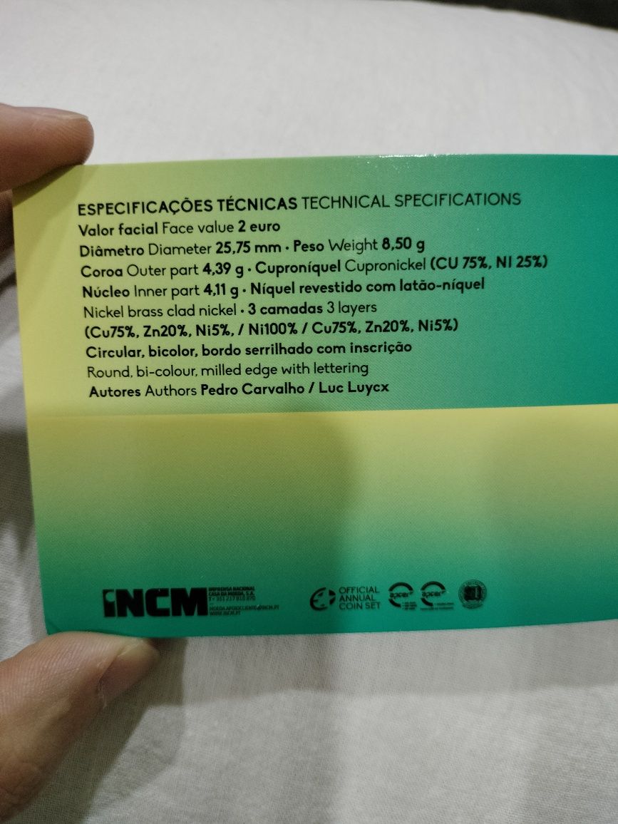 Moeda Comemorativa 2€ Proof Escutismo Portugal 2025