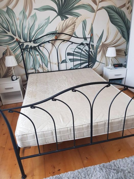 Łóżko kute matrymonialne