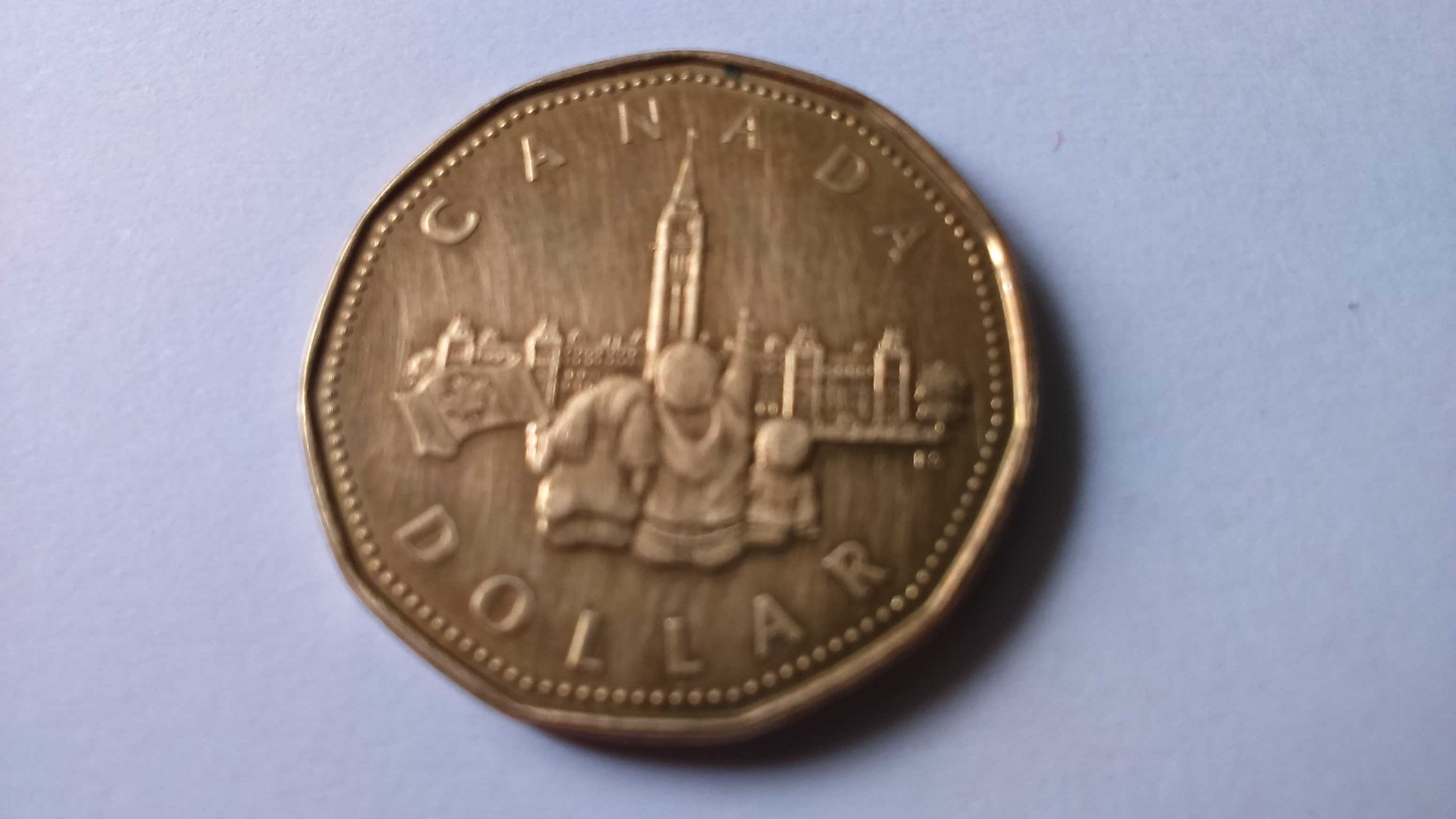 Канадський долар 1992 / 1993 німецька марка 1971