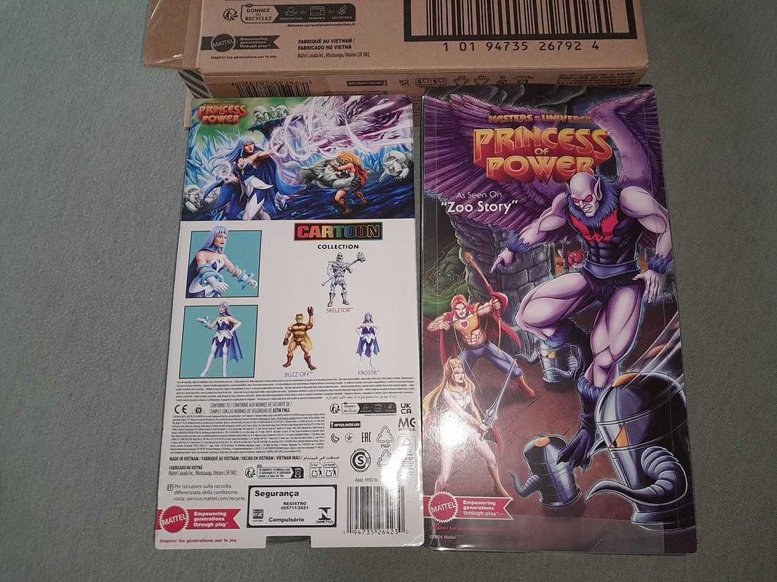 Masters of the Universe Origins Cartoon Vultak + Frosta Nowe