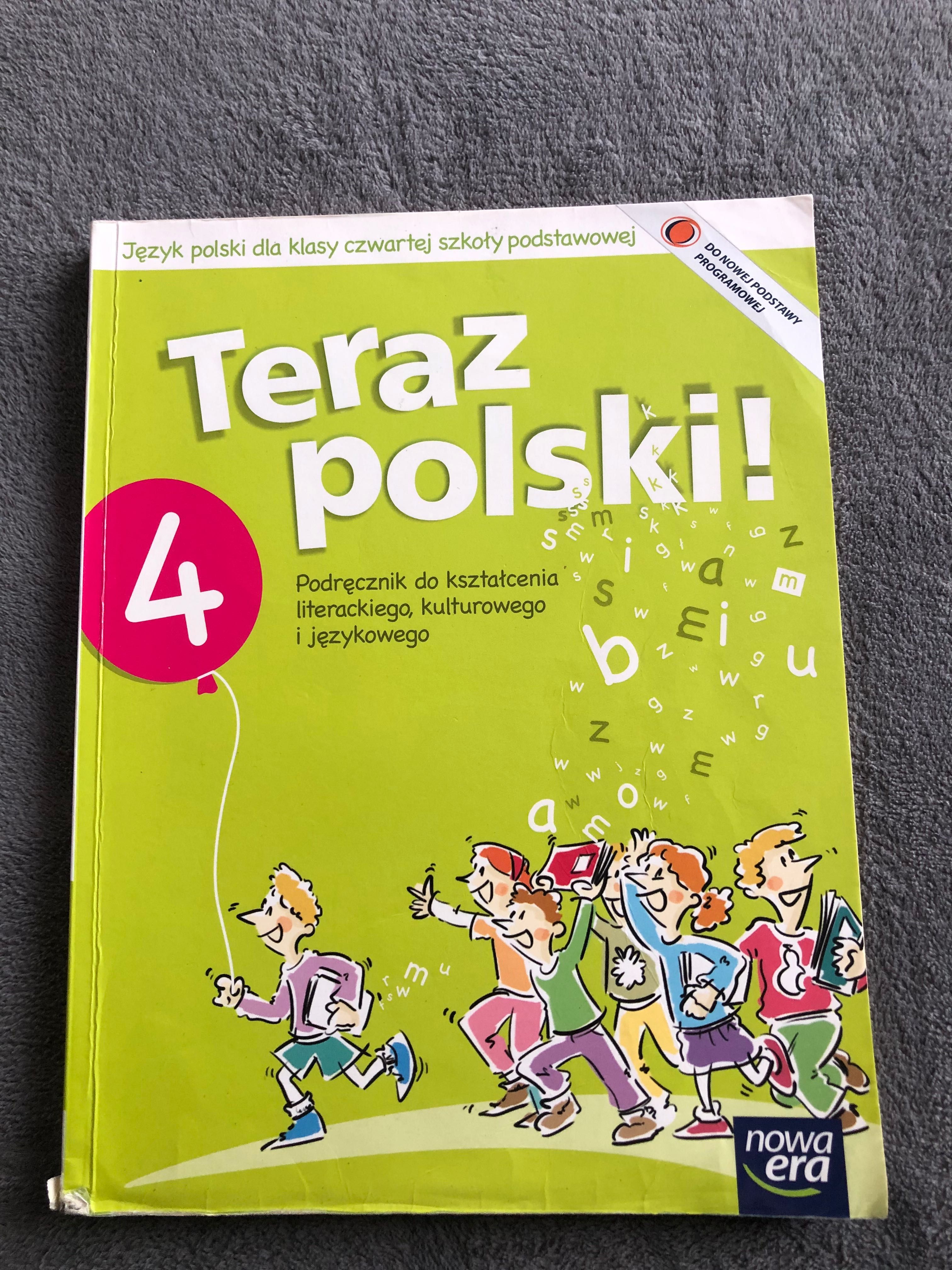 Teraz Polski Podręcznik do j. Polskiego klasa 4 podstawowa