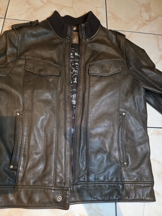 Kurtka skórzana guess