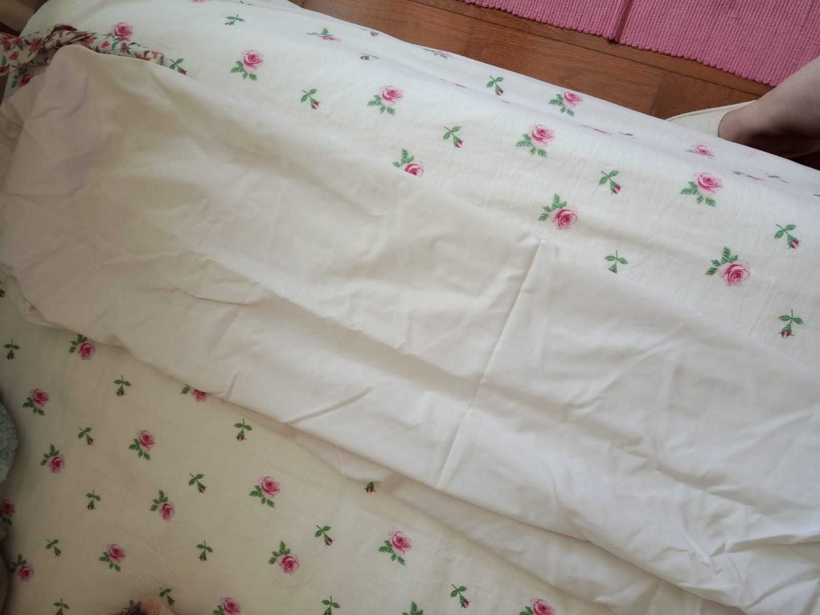 Lençol de cama de bebé com elástico para cama de grades