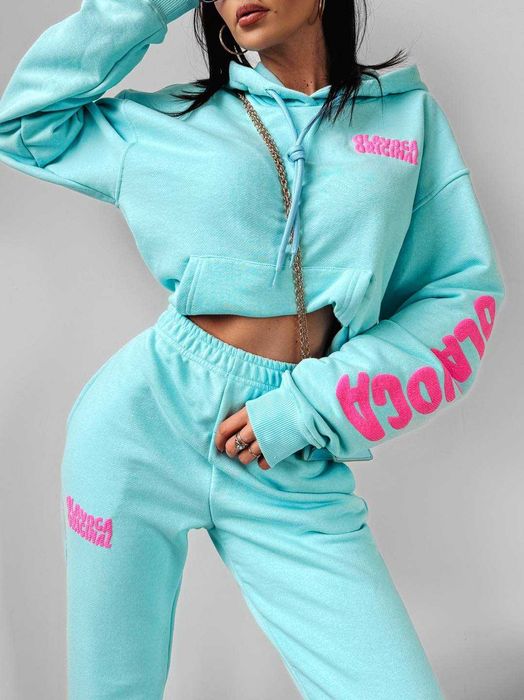 Komplet dresowy Emea O la voga błękit M