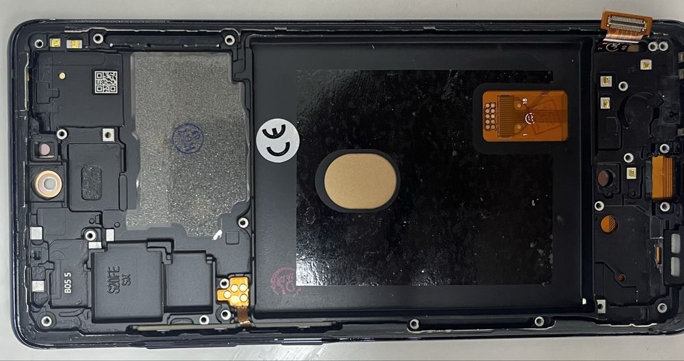 Екран samsung fe s20 oled