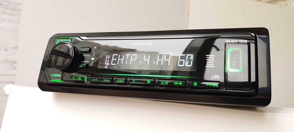 Kenwood KMM-GY с Bluetooth MOSFET 4x50 магнитола - оригинал!