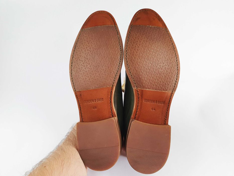 Мужские туфли GORDON & BROS 44 29 см 10 UK зеленые