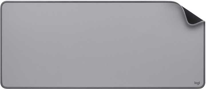 Килимок бу, Ігрова поверхня Logitech Desk Mat Studio Series Mid Grey