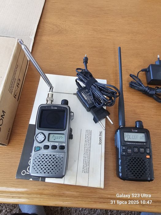 Icom ic-R5 skaner częstotliwości