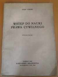 Wstęp do nauki prawa cywilnego - Józef Górski