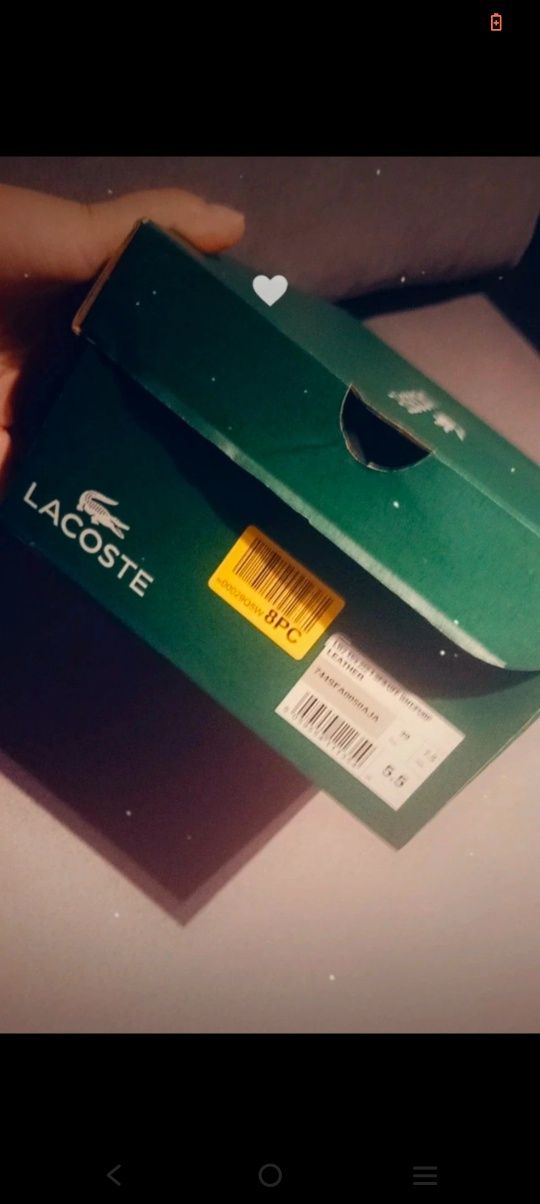 Buty Lacoste r39