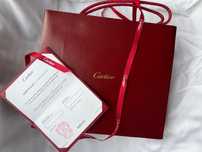 Пакет Cartier сертифікат + стрічка