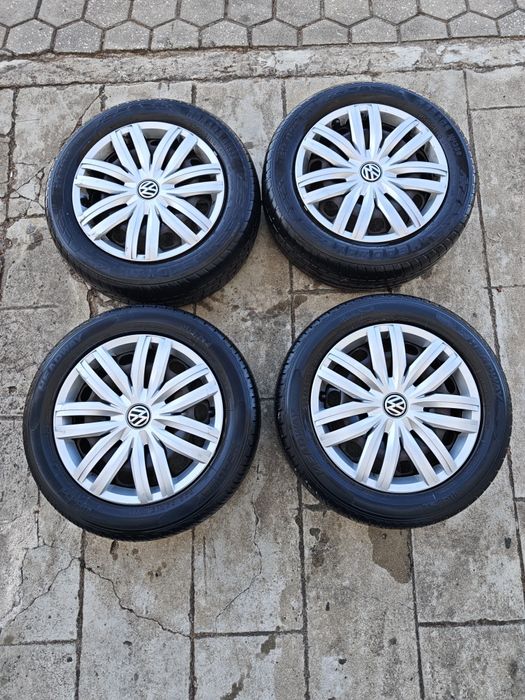 Jantes com tampões originais VW