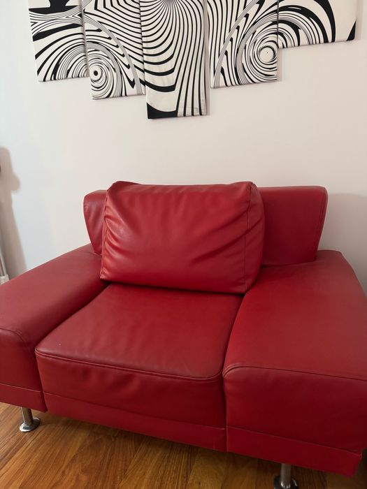 Narożnik z funkcją spania + fotel