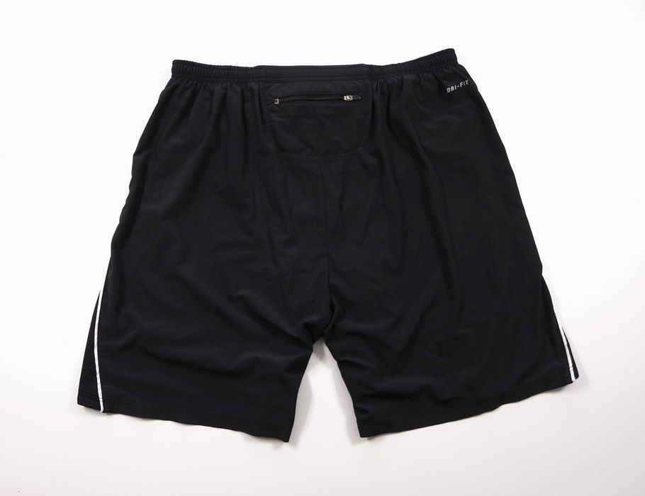 NIKE Running Athletic Dri-Fit Męskie Spodenki Szorty Czarne Rozmiar  L