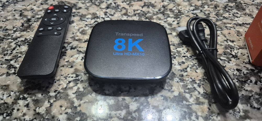 Mx box  s 8k em caixa