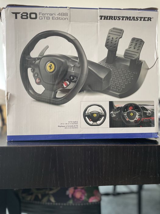 Volante Thrustmaster T80 Ferrari 488GT Edition