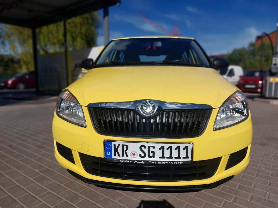 Ładna SKODA FABIA * Unikatowy KANAREK * Benzyna * 2010 rok *
