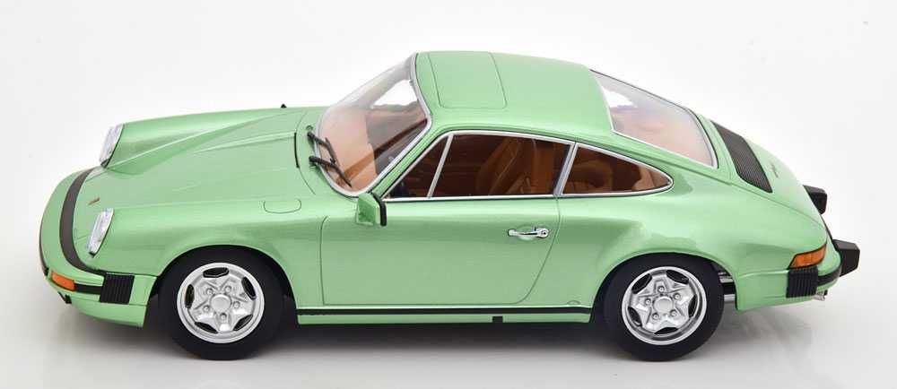 Model 1:18 KK-Scale Porsche 911 SC Coupe 1978 light green metallic