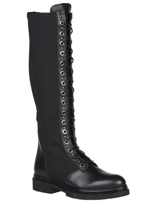 L’estrosa Італія ботфорди чоботи сапожки  шкіра стрейтч р.37 (24,5)