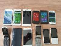 Zestaw zestaw 12 telefonów Nokia Sony Samsung