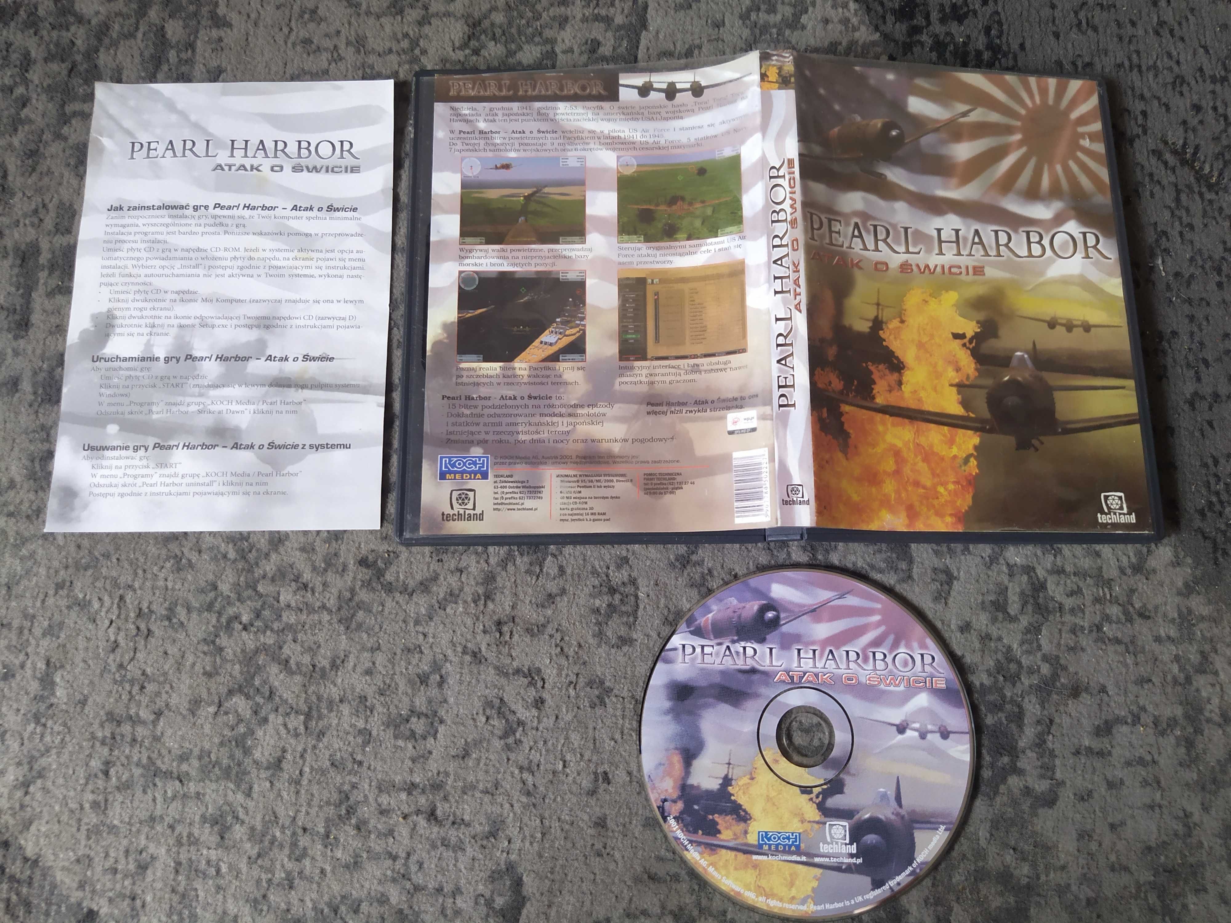 Pearl Harbor Atak o świcie PC CD ENG