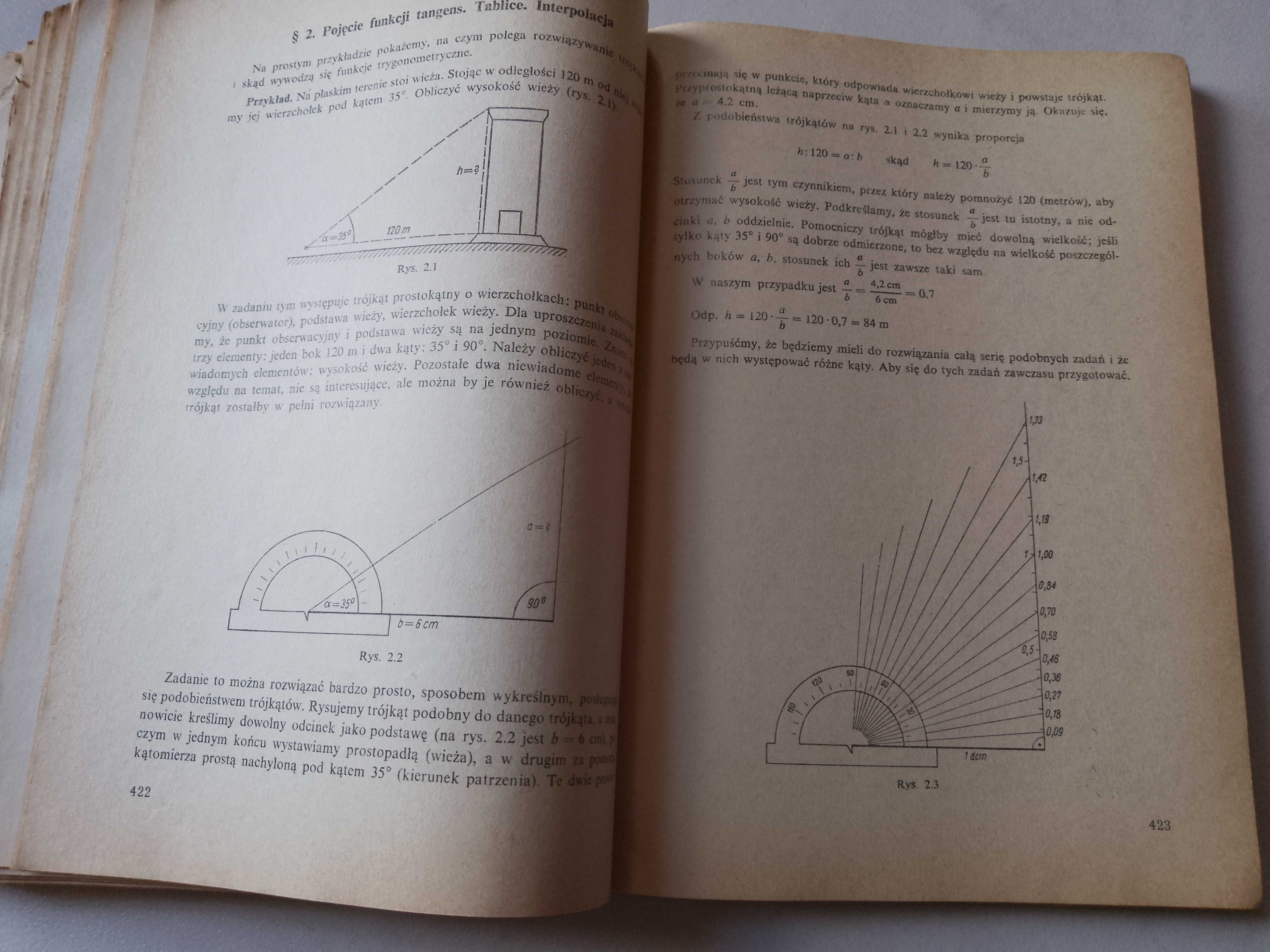 R. Leitner, W. Żakowski "Matematyka. Kurs przygotowawczy..." 1969
