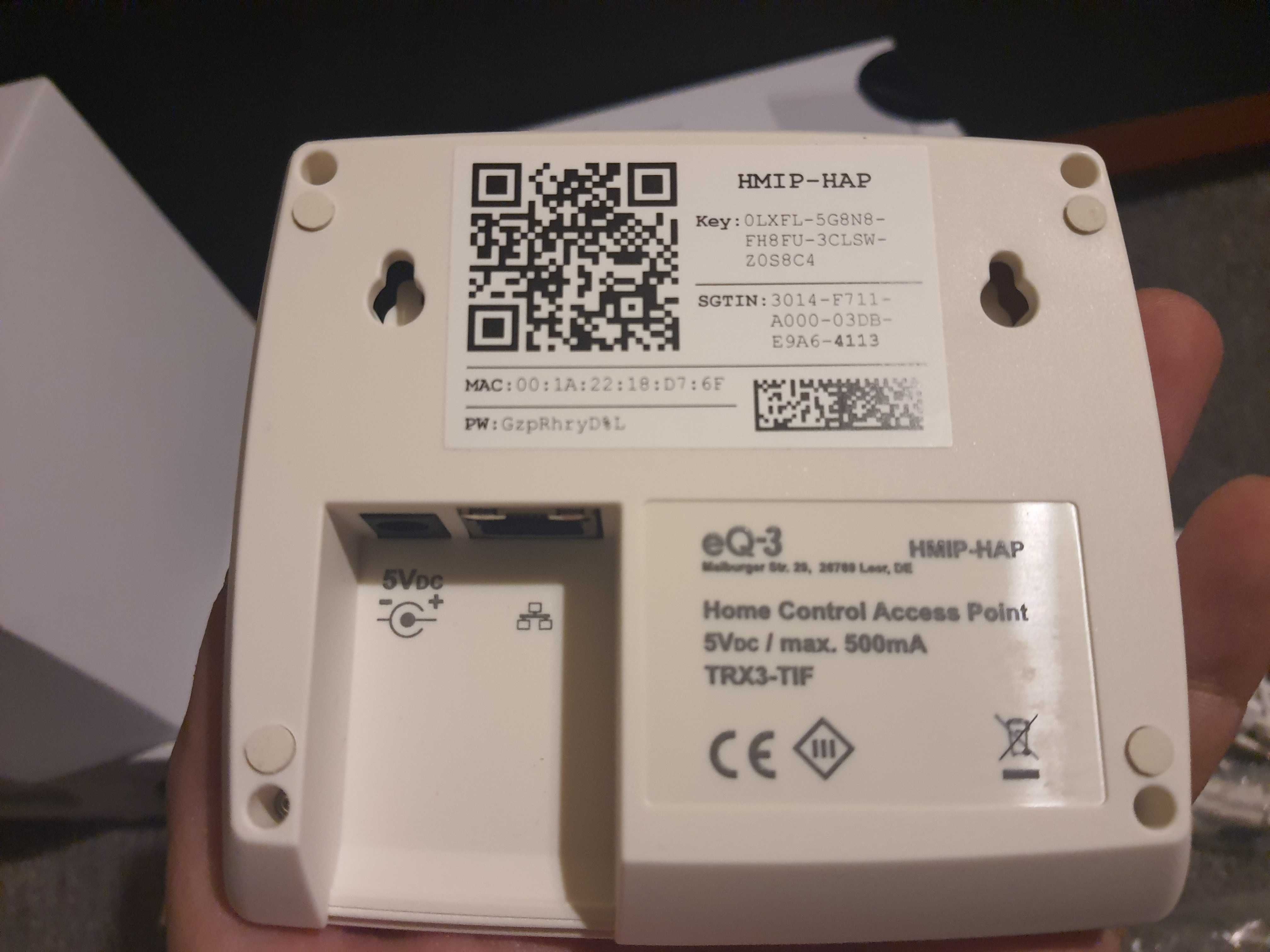 Centrala sterująca Homematic IP Access Point