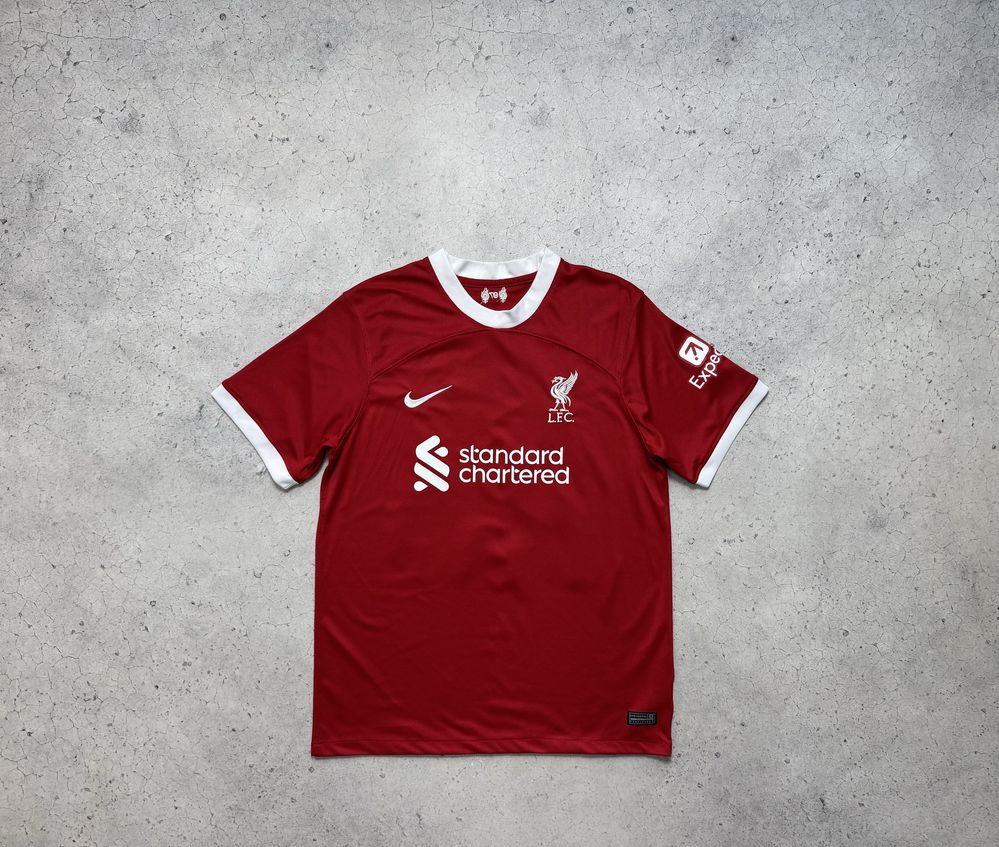 Футбольная Футболка Nike FC Liverpool M-L Soccer Jersey Football