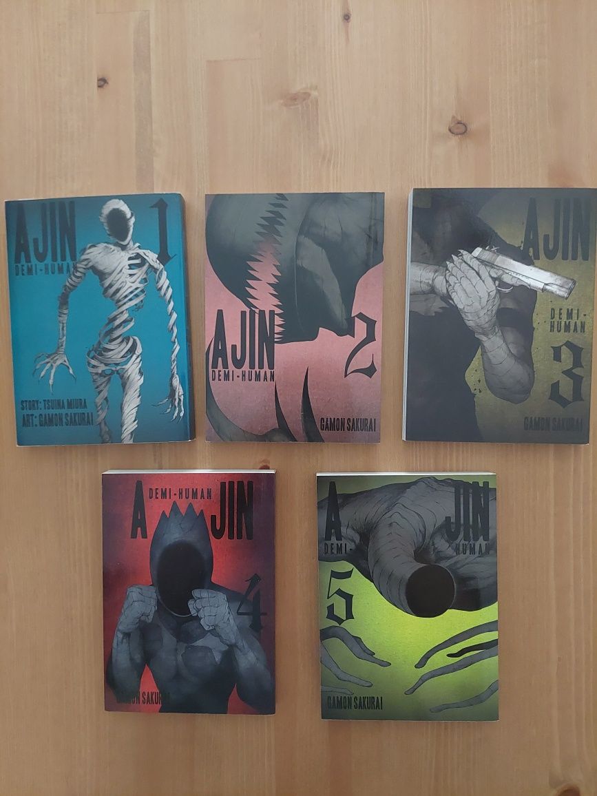 Ajin: Demi-Human, 1-5 em inglês