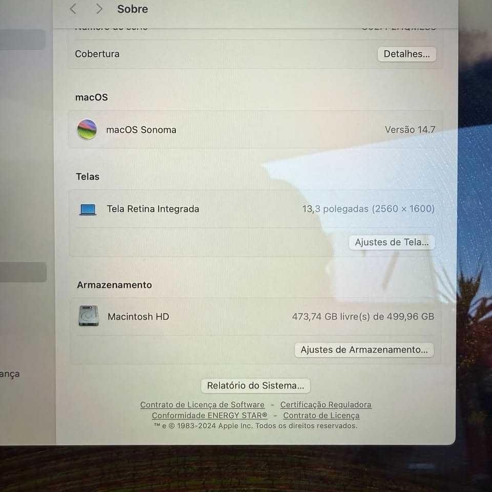 Apple MacBook Pro 2020 - Intel i7 QuadCore - 32gb - 512gb -Thunderbolt