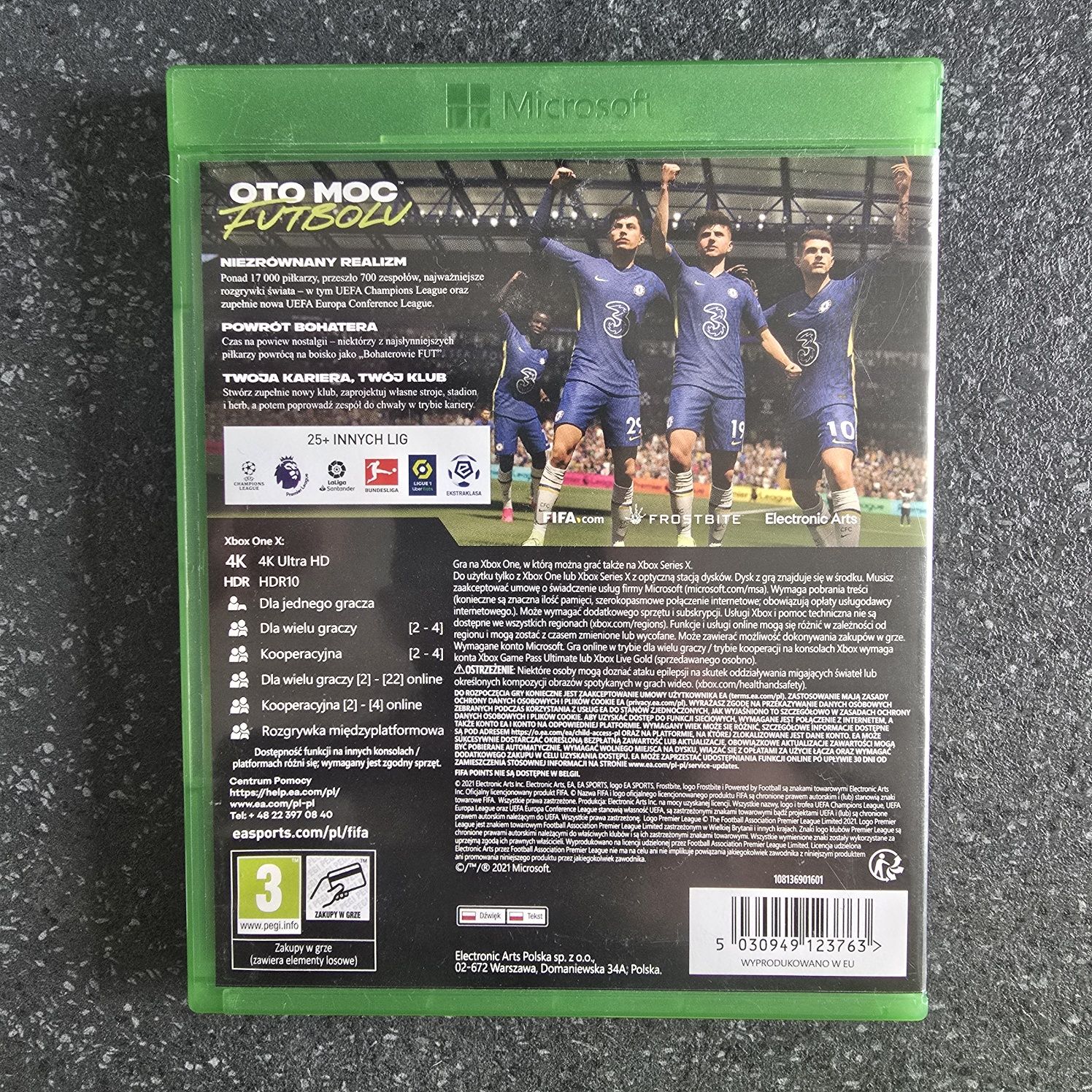 FIFA 22 xbox one wersja PL