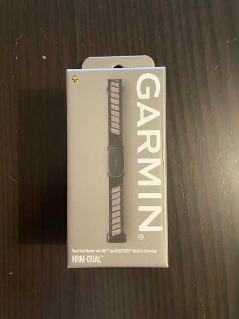 Garmin HRM DUAL fita cardíaca NOVA