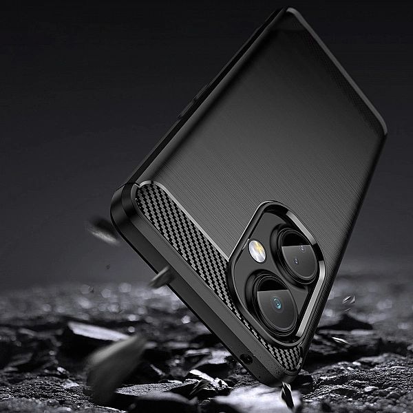 Carbon Case etui OnePlus Nord CE 3 elastyczny silikonowy karbonowy pok