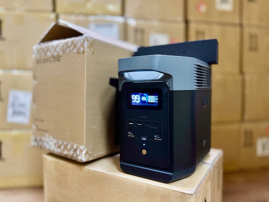 Зарядна станція EcoFlow delta 2 ( версія CN) 1024 wh/ 1800w